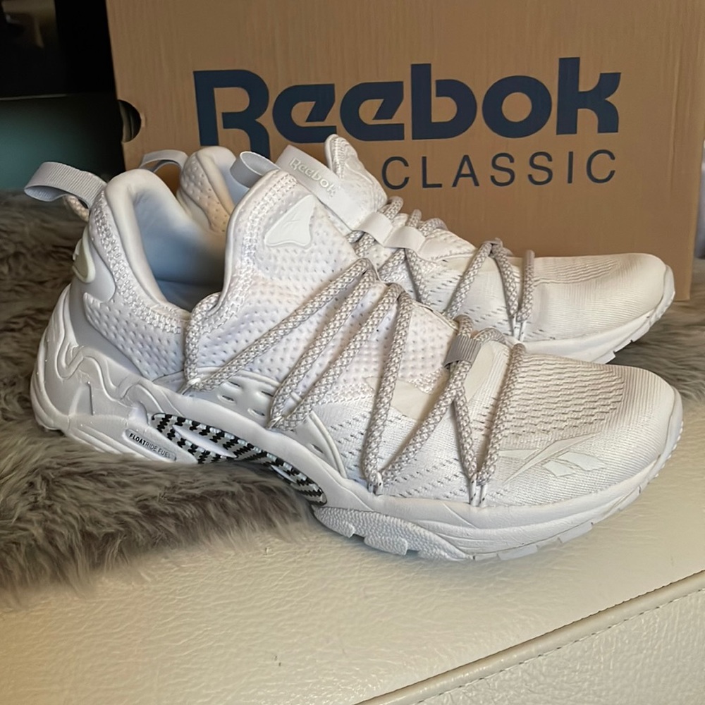 Reebok white sneakers